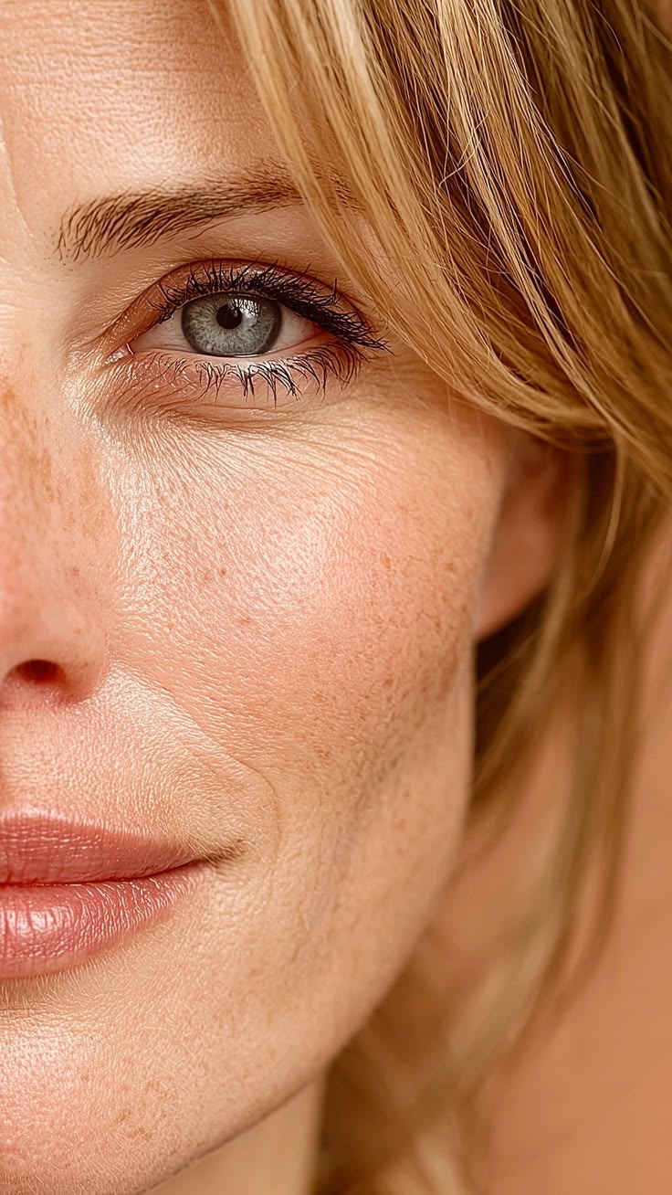Pele saudável e cuidado facial natural